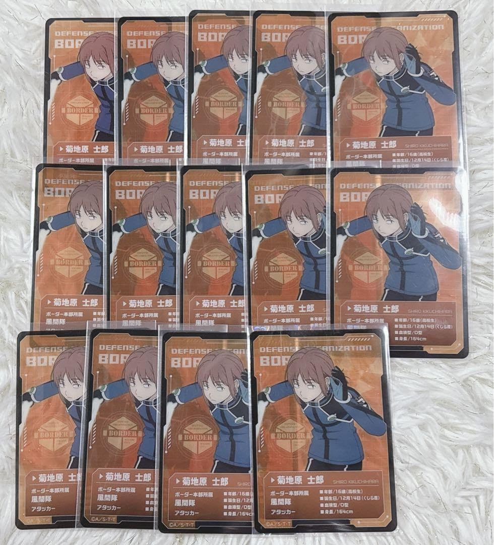 ワールドトリガー PACKS 白スーツ 缶バッジ 菊地原士郎 - メルカリ